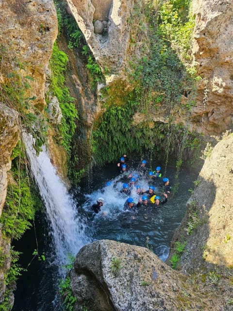 Anna: Gorgo de la Escalera Water Canyoning - Jumps, pools, and the 25-meter rappel: what low difficulty really means