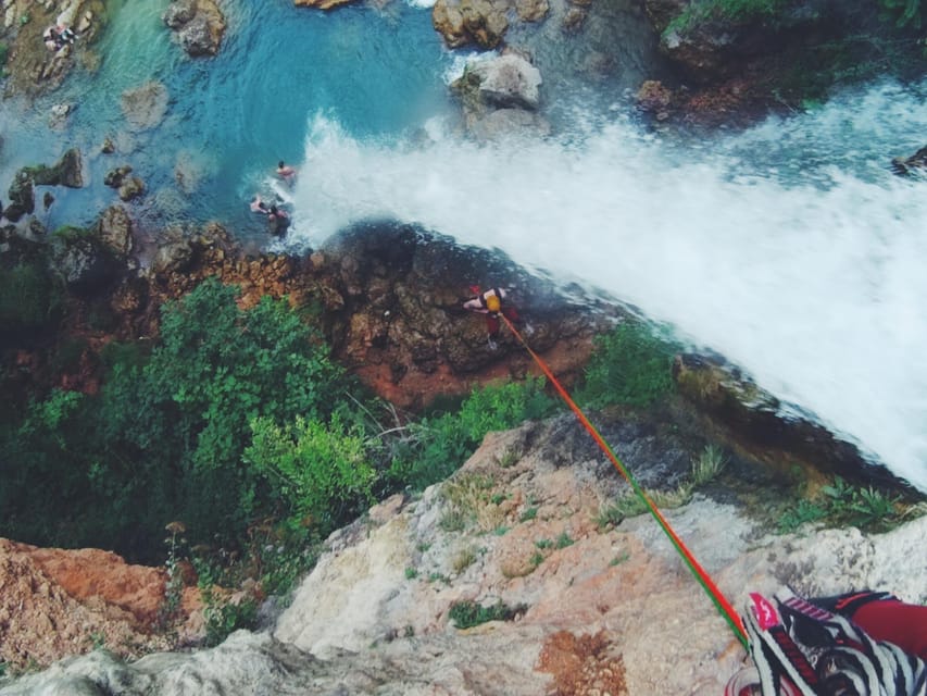 Anna: Guided Canyoning Tour - Group size and waiting time: a small caveat to know
