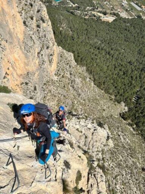 Benidorm: Via ferrata Ponoig, cerca de la Nucia - Guide quality that makes the difference (Toni, Vincent, Donny, Johnny)