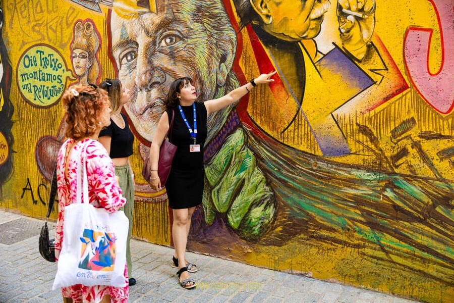 Best Street Art in Valencia Walking Tour - Barrio del Carmen: murals with real names, real methods, and real context