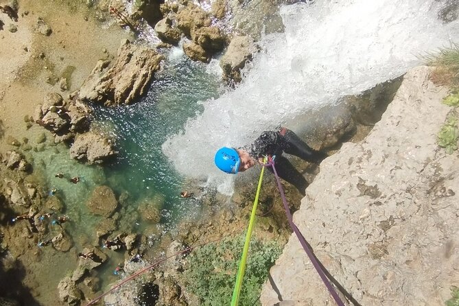 Canyoning experience in Barranco del Gorgo de la Escalera - Gear included, footwear you must bring, and what to pack
