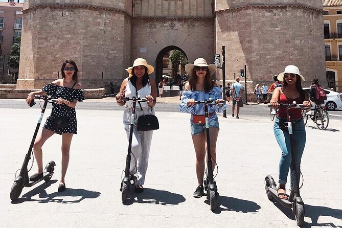 E-Scooter Grand Valencia Private Tour - Torres de Serranos: the city gate that still does its job
