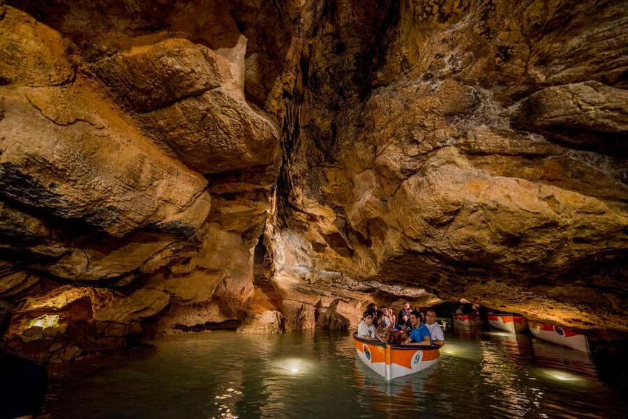 From Valencia: Caves of San José Guided Excursion and Ticket - The boat ride on the underground river: the main show