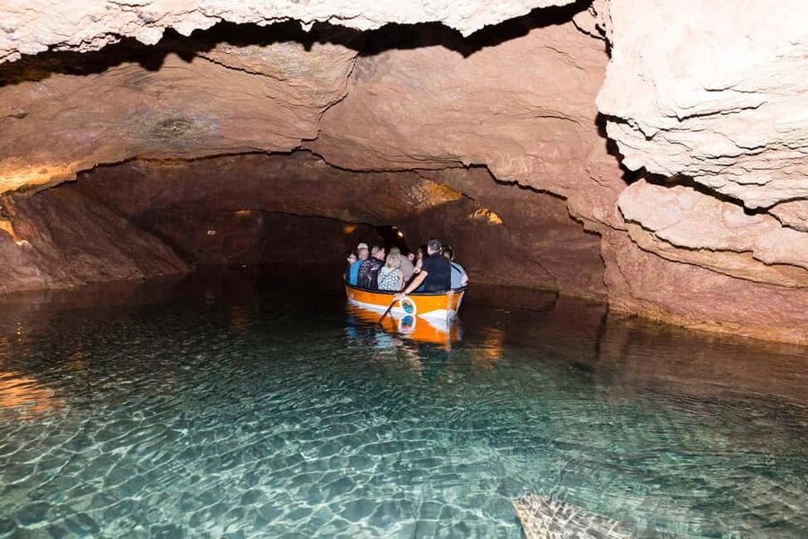 From Valencia: Caves of San José Guided Tour & Boat Ride - Walking the Dry Gallery and How the Half-Day Pace Feels
