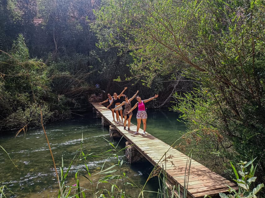 From Valencia: Chulilla, Turia Canyon, Hanging bridges... - Getting from Valencia to the canyon in an A/C van