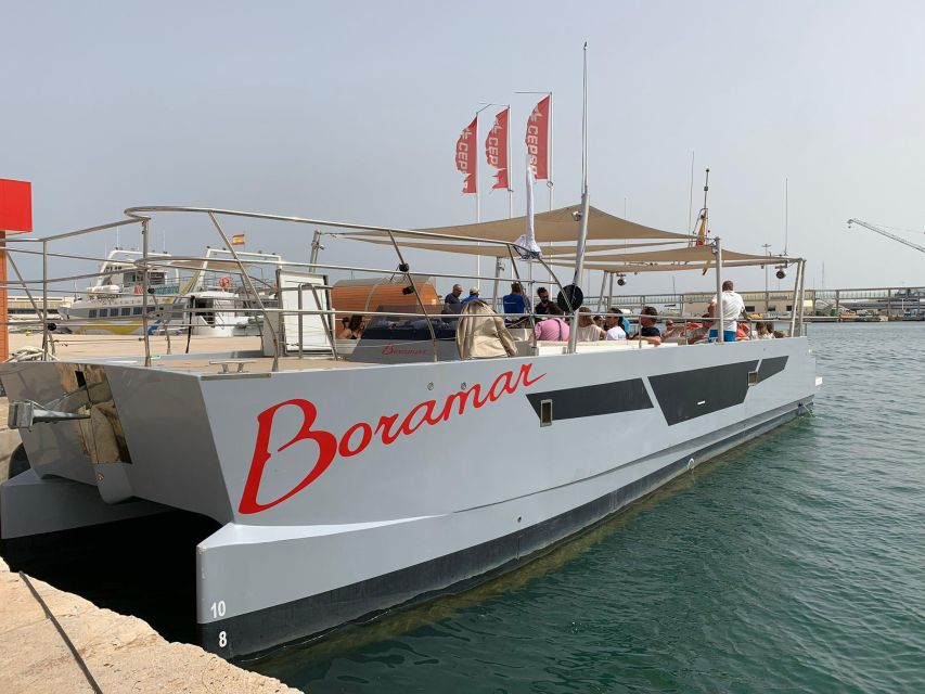 Gandía: Sea Cruise from Gandia with Sunset Option - Boarding the Catamaran: Comfort Over Adventure