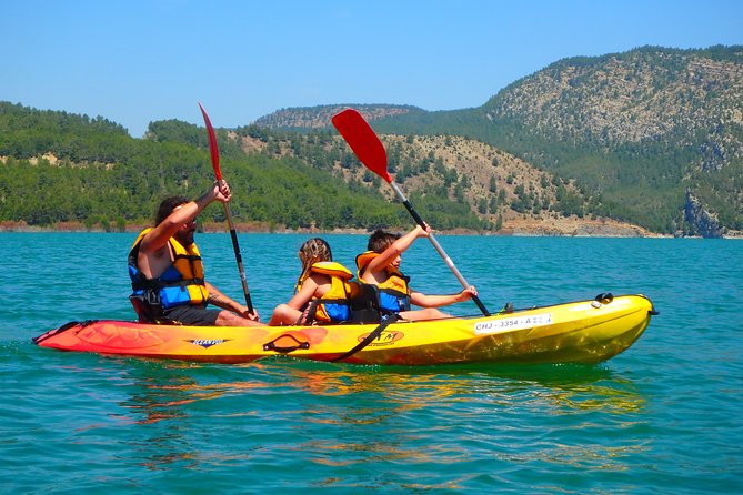 Kayak Routes In A Lake - Getting started at Los Calpes and settling into your kayak