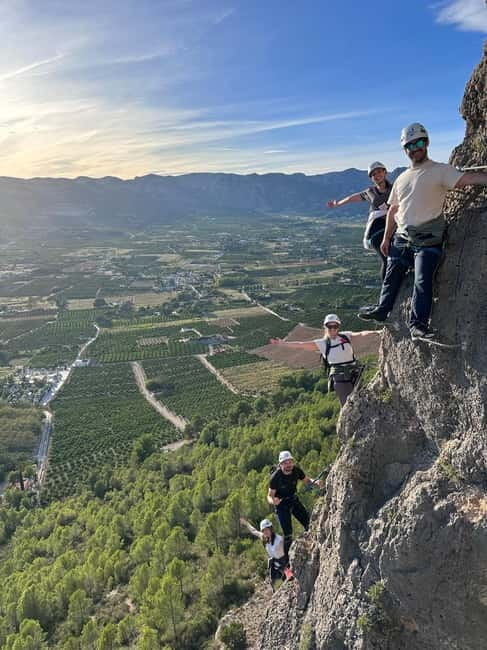 Marxuquera: La Falconera Via Ferrata - La Falconera Via Ferrata: a 3.5-hour Dose of Views and Controlled Adrenaline