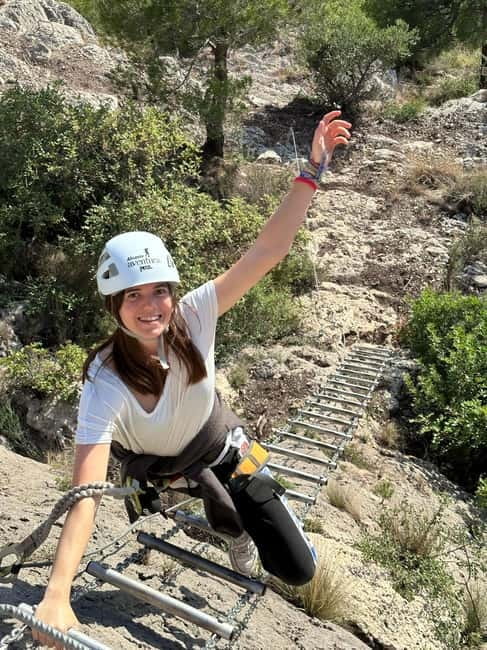 Marxuquera: La Falconera Via Ferrata - The Hinge Moment and the 125-meter Zip Line You Came For