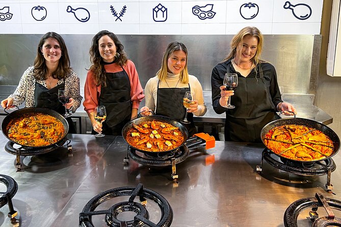 Paella Cooking Class, Wine Tasting & Central Market in Valencia - Key things to know before you go