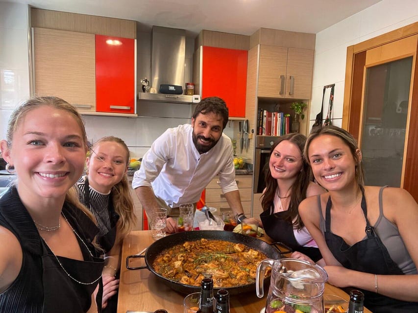 Private Paella & Tapas Cooking Class in a Local Chef's Home - From stove to table: how the traditional menu comes together
