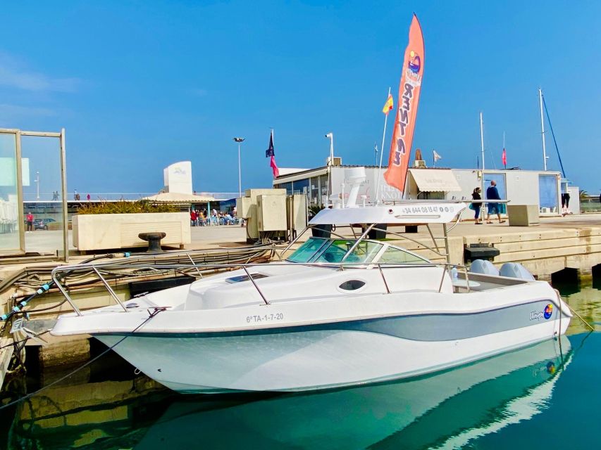 Rent Boat Valencia Yatch Polonova with capitan and drinks - Paddle surf and the pink inflatable: small extras that matter