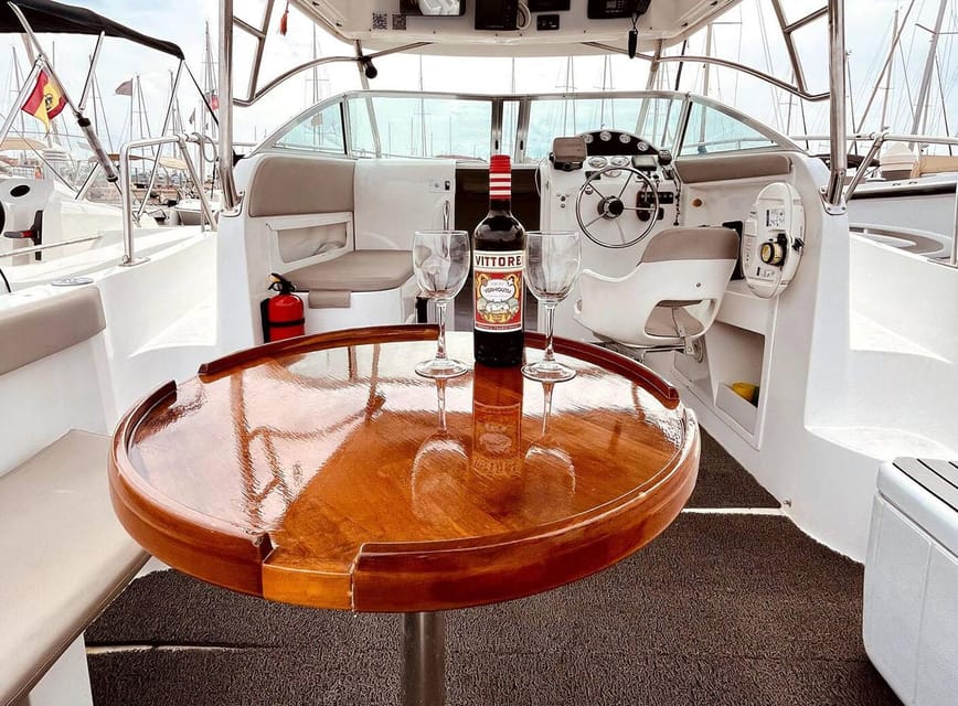 Rent Boat Valencia Yatch Polonova with capitan and drinks - How long should you go: 1 hour versus 4 hours