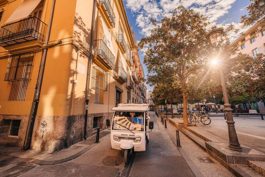 Valencia: 2-hour City Highlights Guided Tuk-Tuk Tour - Meeting at Ciutat Vella, then starting the loop