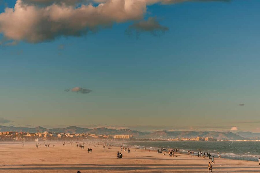 Valencia: 2-hour City Highlights Guided Tuk-Tuk Tour - Puerta del Mar and Puente de las Flores, where the old city starts to breathe