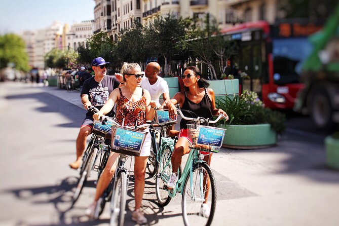 Valencia All in One Bike Tour - El Carmen Streets, Historic Stops, and Time for Sneak Peeks