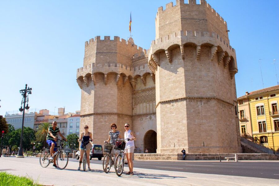 Valencia Bike Tour - Turia Gardens: The Former Riverbed You Pedal Through
