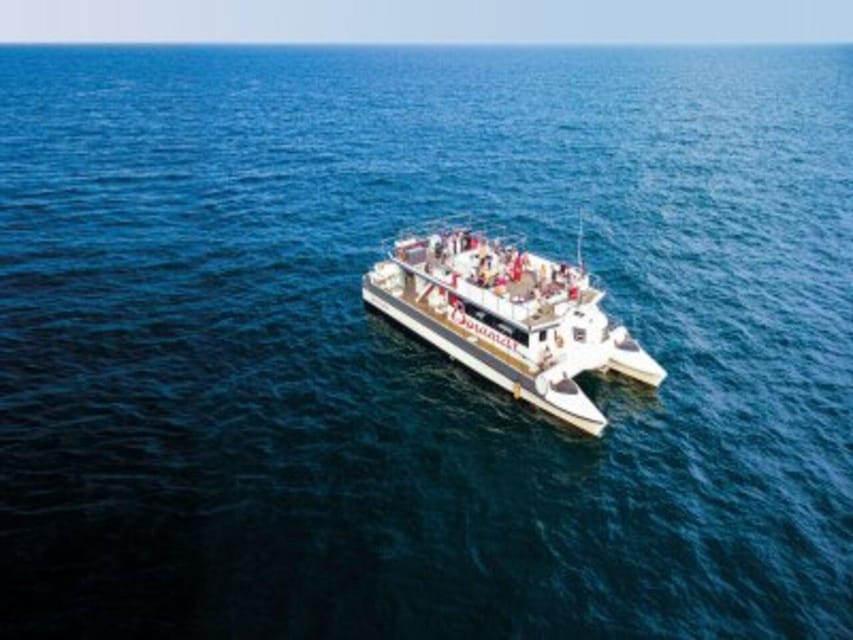 Valencia: Boat Trip on the Valencian coast with lunch - Getting on Board at BORAMAR Catamaranes by the Clock Tower