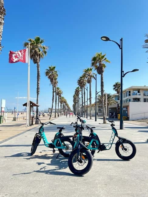 Valencia: E-bike Tour, Beaches, & City of Arts and Sciences - Beach time at Las Arenas, Malvarrosa, and Patacona