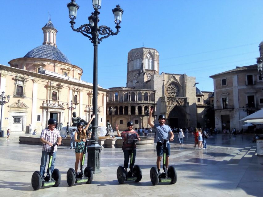 Valencia: Gardens and recreation Segway Tour - Plaza de la Virgen, Cathedral sights, and the Basilica area
