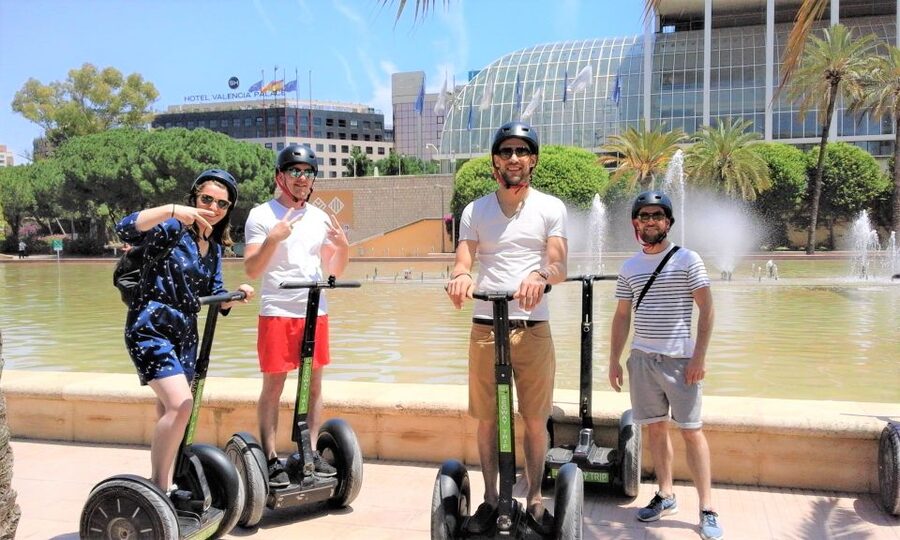 Valencia: Gardens and recreation Segway Tour - Meeting behind Serranos Towers and getting set up fast