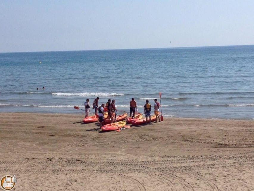 Valencia: Kayak Excursion - Self-bailing kayaks and safety gear, the stuff that changes everything