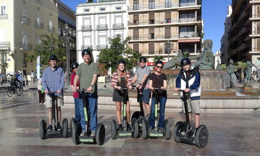 Valencia: Old Town and Gardens Segway Tour - Segway Basics in Valencia: training, helmets, and how the control feels