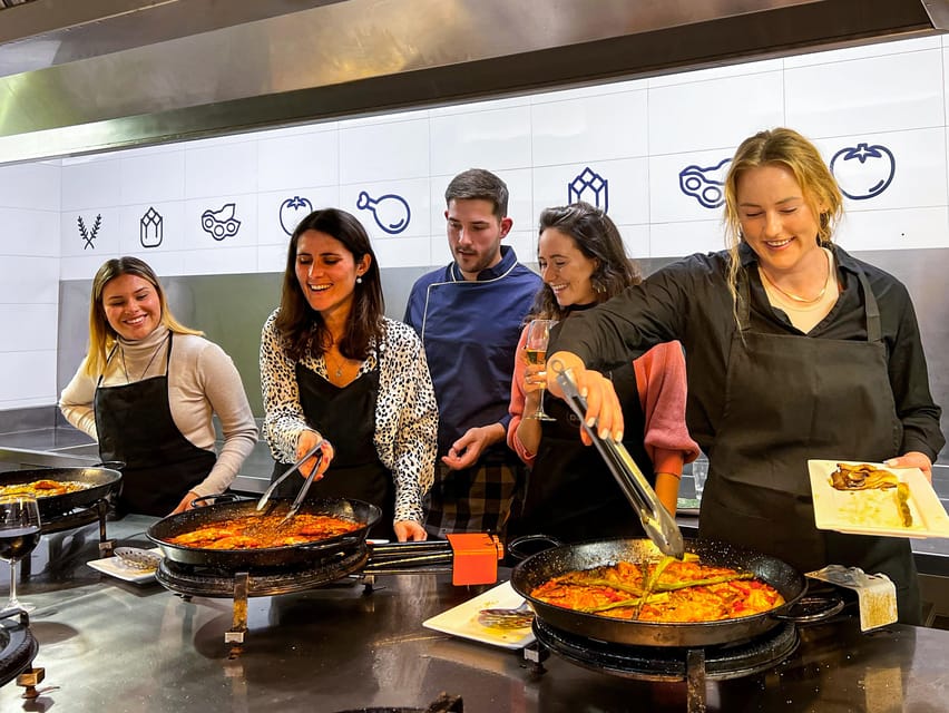Valencia: Paella Cooking Class with Central Market Tour - Meet up near Plaza de la Virgen, then start with the Central Market