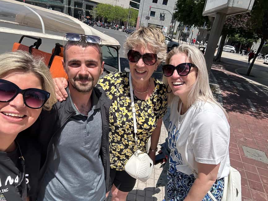 Valencia: Tuk Tuk Modern Tour - City of Arts and Sciences: futuristic icons with guided context